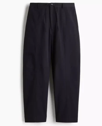 Baggy cotton trousers