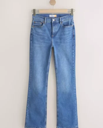 Mid Rise Stretch Bootcut Jeans