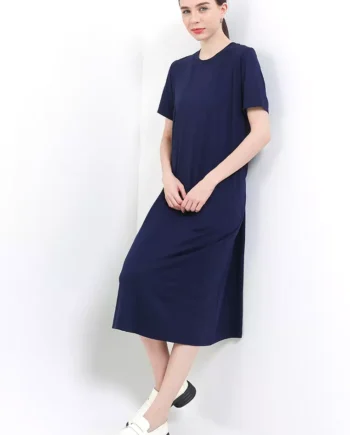 Basic Midi T-Shirt Dress